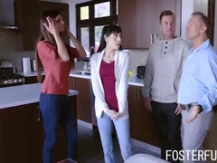 Grosser arsch, Grosse titten, Blasen, Braunhaarige, Vollbusig, Hardcore, Reiten, Taboo