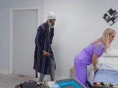 お尻, デカ尻, フェラチオ, チン, ハードコア, 異人種間, 看護婦, オマンコ