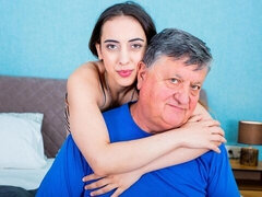 Tight-bodied babes boned from behind in doggy vids