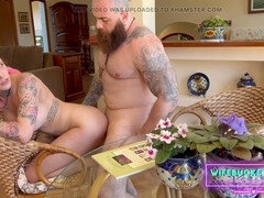 Amateur, Pareja, Casero, Ama de casa, Portugués, Tatuaje