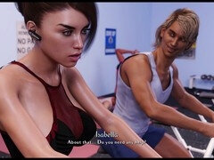 3d, Любители, Из жопы в рот, Большая жопа, Брюнетки, Игры, Спортзал