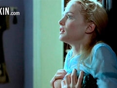 お尻, ブロンド, 手コキする, キス, なめる, 淫乱熟女, オマンコ, ヴィンテージ