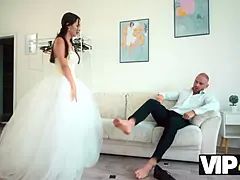 Mooi, Bruinharig, Stel, Diep in de keel, Ruw, Schreeuwen, Tiener, Bruiloft