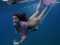 Underwater Show featuring miss's outdoor scene