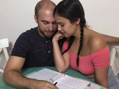 18 años, Linda, Garganta profunda, Sexo duro, Casero, Coleta, Realidad, Puta