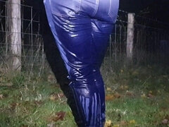 Ongeluk, Enthousiasteling, Blond, Auto, Hd, Spijkerbroeken, Openbaar, Nat