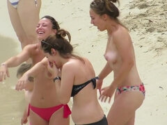 Playa, Belleza, Mamada, Tetona, Natural, Orgasmo, Coño, Adolescente