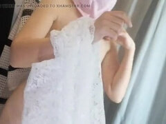 Enthousiasteling, Kont, Bruinharig, Kleren uit, Vingeren, Masseren, Kut duiken, Strak