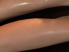 Anal, Cul, Brunette brune, Plantureuse, Tir de sperme, Queue, Hd, Massage