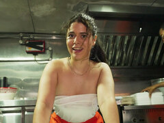 Минет, Брюнетки, Натуральные, На природе, На публике