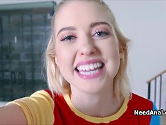 Anal, Sucer une bite, Gode, Léchez, Criant, Adolescente, Ados anal, Jouets