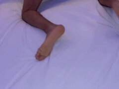 Enthousiasteling, Pijpbeurt, Bruinharig, Man die toekijkt, Huisgemaakt, Latijnse vrouw, Vrouw, Vrouwwisselen