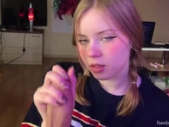 Amateur, Grosse bite, Tir de sperme, Petite amie, Hd, Pigtail, Élève, Avaler