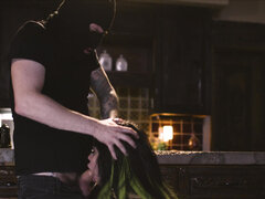 Rough fuck from a robber for MILF X Wife Karen