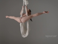 Noire, Souple, Mamelons, Petite femme, Rasée, Nénés