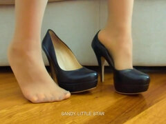 Leie, Füsse, Frau, Fußfetisch, Französisch, Hd, Nylon, Zierlich