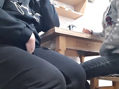 We wanted sex so much that we started fucking with our clothes on - Lesbian-candys