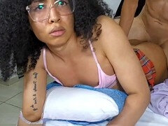 Amateur, Anal, Asiatique, Preservatif, Éjaculation interne, Tir de sperme, Jeunes transsexuelles thaïlandaises, Transsexuelle