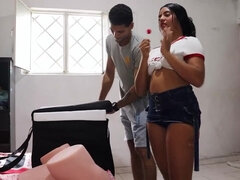 Culo grande, Tetas grandes, Mamada, Corrida, Corridas, Sexo duro, Casero, Indio