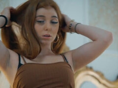 Blasen, Europäisch, Ungarisch, Muschi, Rotschopf, Jungendliche (18+), Eng, Titten