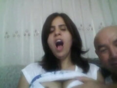 Amateur, Classique, Gorge profonde, Queue, Naturelle, Mamelons, Chatte, Turc