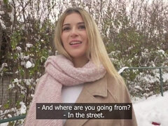 Nana, Blonde, Sucer une bite, Femelle, Hard, Hd, Fille latino, Public