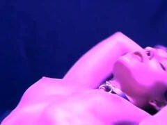 Bad Bunny in a seductive display of domination and submission with Thewitch696 and Larmes696