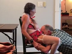 Belleza, Tacones, Lencería, Coleta, Colegiala, Medias largas, Tetas, Uniforme