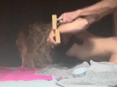 ボンデージ, 女, ハードコア, 筋肉, オーガズム, 現実, ラフ, 拘束