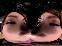 Tridimensionnel, Asiatique, Japonaise, Pov, Réalité