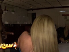 Grote lul, Rondborstig, Compilatie, Sperma in mond, Sperma shot, Dansen, Interraciaal, Feest