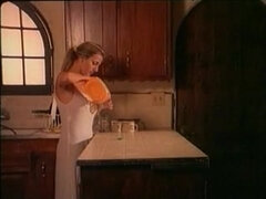 Cul, Sucer une bite, Plantureuse, Italienne, Naturelle, Orgasme, Jarretelles, Rétro ancien