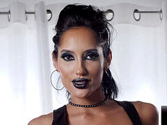 Grote kont, Grote lul, Laarzen, Sperma in mond, Kokhalzen, Latijnse vrouw, Leer, Tiener