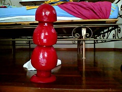 Leie, Grosser schwanz, Dildo, Französisch, Schwul, Hardcore, Riesendildo, Latina