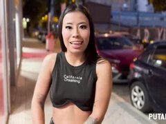 Petite Colombian Lore Hot Gets Caught & Fucks Torbe Hard - Doggystyle, Blowjob, Cum in Mouth