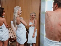 Kont, Blond, Hondjeshouding, Groep, Orgie, Mager, Tatoeage, Tiener