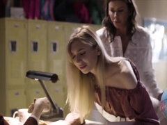 Dochter, Hd, Lesbisch, Moeder die ik wil neuken, Roodharige vrouw, Billekoek, Lerarin, Trio