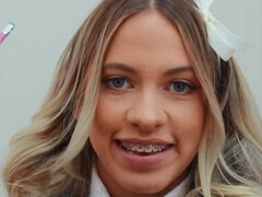 18 ans, Anal, Grosse bite, Blonde, Sucer une bite, Actrice du porno, Rugueux, Élève