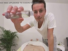 VR BANGERS Shaved pussy massage