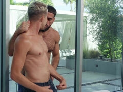 アナル, デカチン, デカパイ, 茶髪の, バック, ハードコア, ヒール, オッパイの