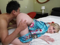 18, 素人, 美人, ブロンド, 異人種間, ティーン