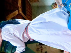 18 ans, Attrapée, Collège université, Hd, Fait maison, Jupe, Serré, Uniforme