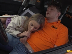 Michael Fly’s Blonde Rage in Driving School Heat