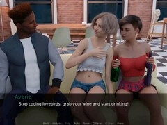 Succubus contract: the blonde at her first school party