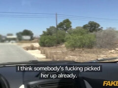 Pamela Sanchez, the Spanish cop, gets paid for a gas pedal ride