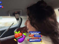 Amateur, Grosse bite, Voiture, Ex petite amie, De plein air, Collant, Russe, Adolescente