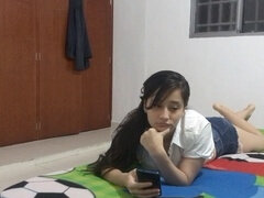 Pijpbeurt, Sperma in mond, Sperma in gezicht, Indisch, Latijnse vrouw, Stiefmoeder, Zuigen, Tieten likken