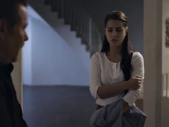 A guy fucks a girl who wants to buy a babysitting position