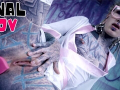 Dirty Dreaz featuring Anuskatzz and Lily Lu's small tits clip