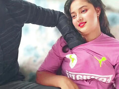 Desi Village Girl Soniya Fucking Alone with Lover's Big Cock - Happy Teen Babe